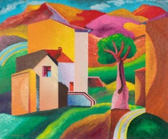 Cottages - Paint by Massimo Sonnino - 2000