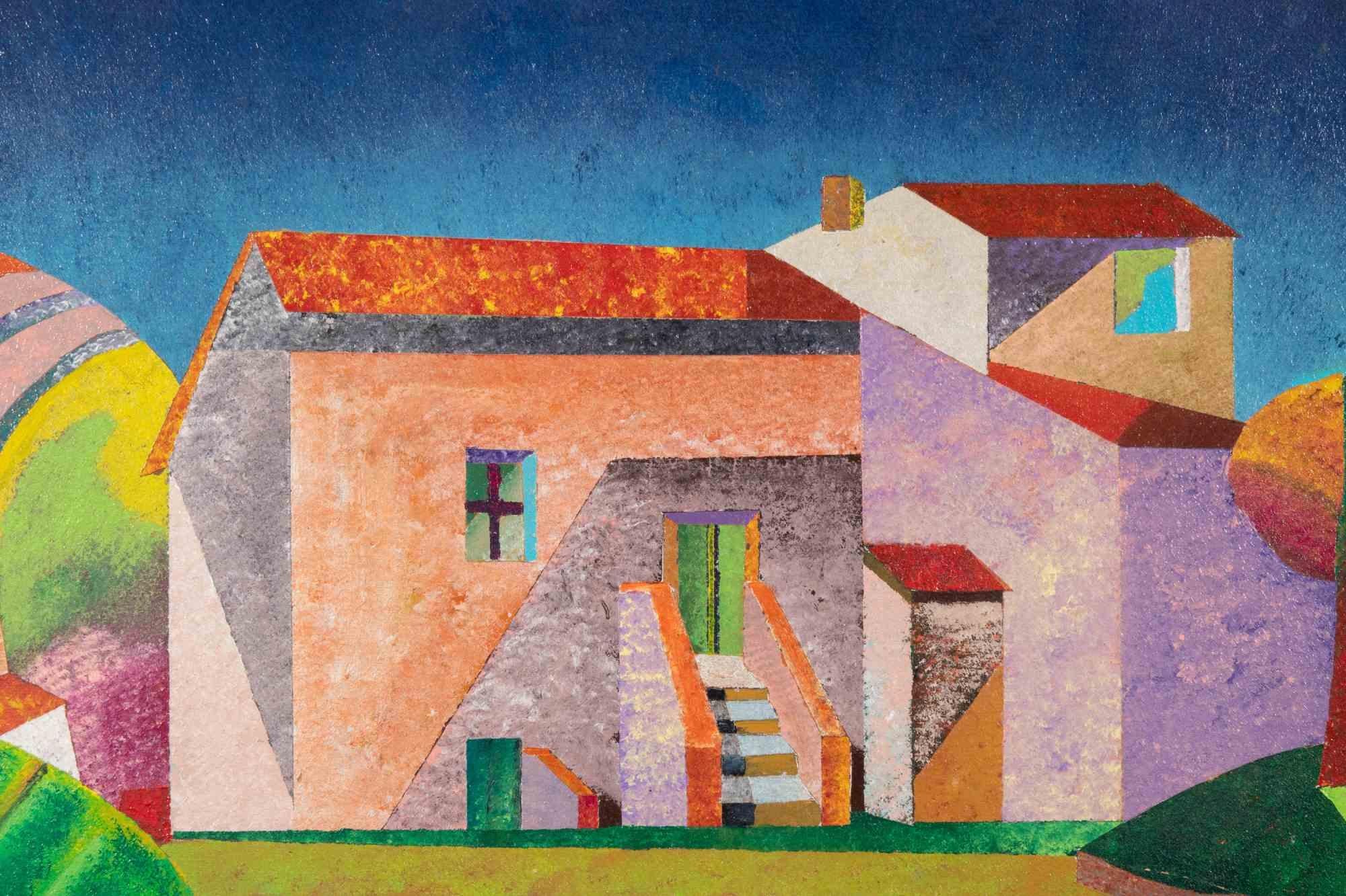 Oil on board realized by Massimo Sonnini (1937) in 2000.

Hand signed and dated.

Very good condition.