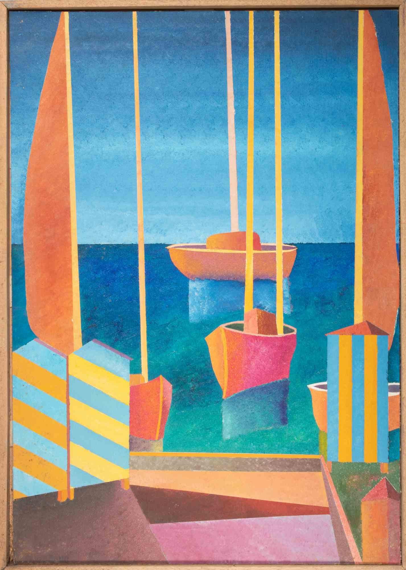 Marine - Paint by Massimo Sonnino - 1998