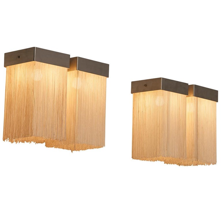 Massimo Vignelli for Arteluce Pair of '259/2' Wall Lights