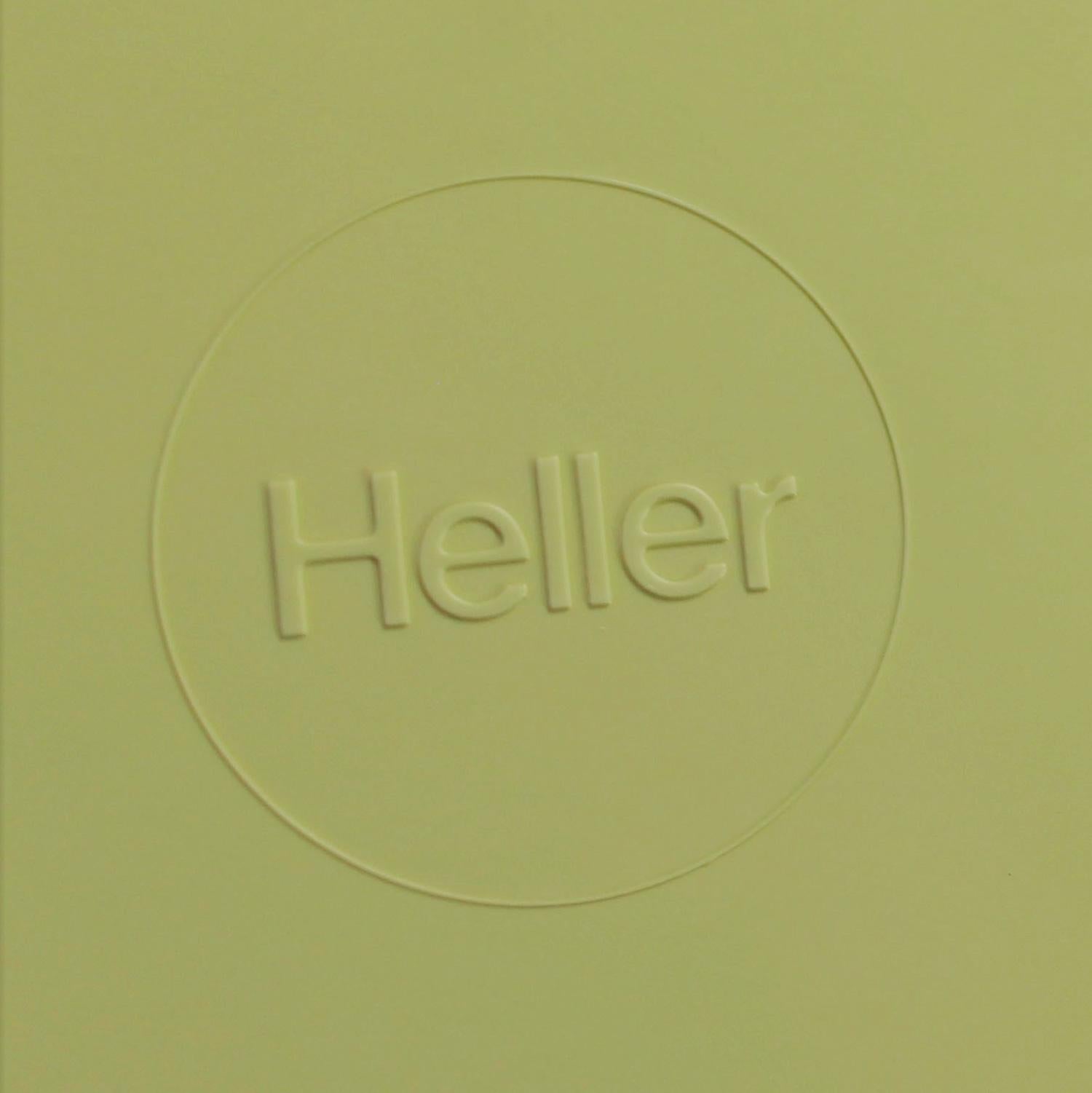 Massimo Vignelli pour Heller Dinnerware 20 grandes assiettes et 20 petites assiettes légères en vente 1