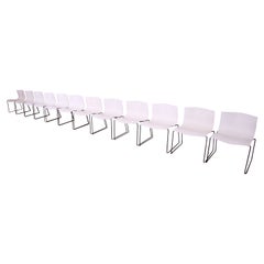 Massimo Vignelli pour Knoll International Postmodern Handkerchief Chairs