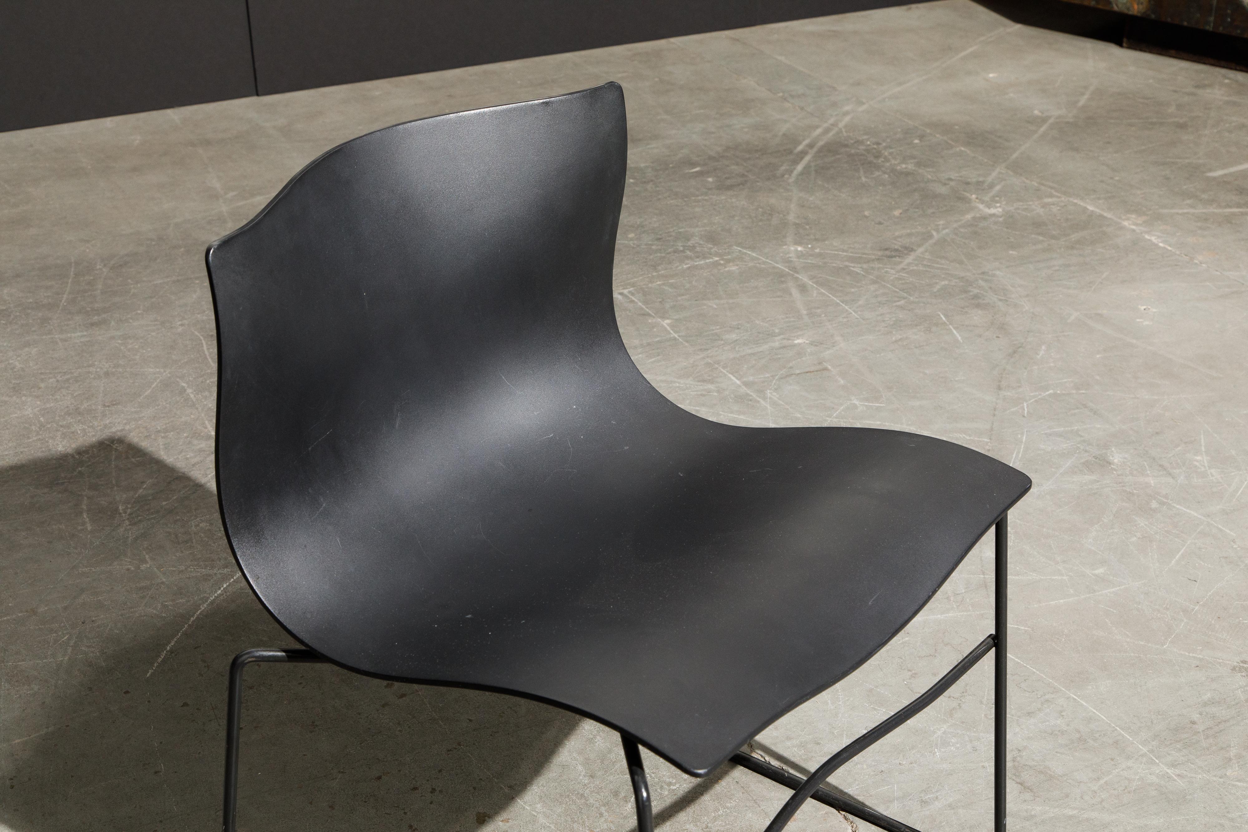 Ensemble de douze chaises Handkerchief de Massimo Vignelli pour Knoll Intl, signées en vente 2