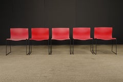 Massimo Vignelli for Knoll Intl 'Handkerchief' Set w Unique Provenance, Signed