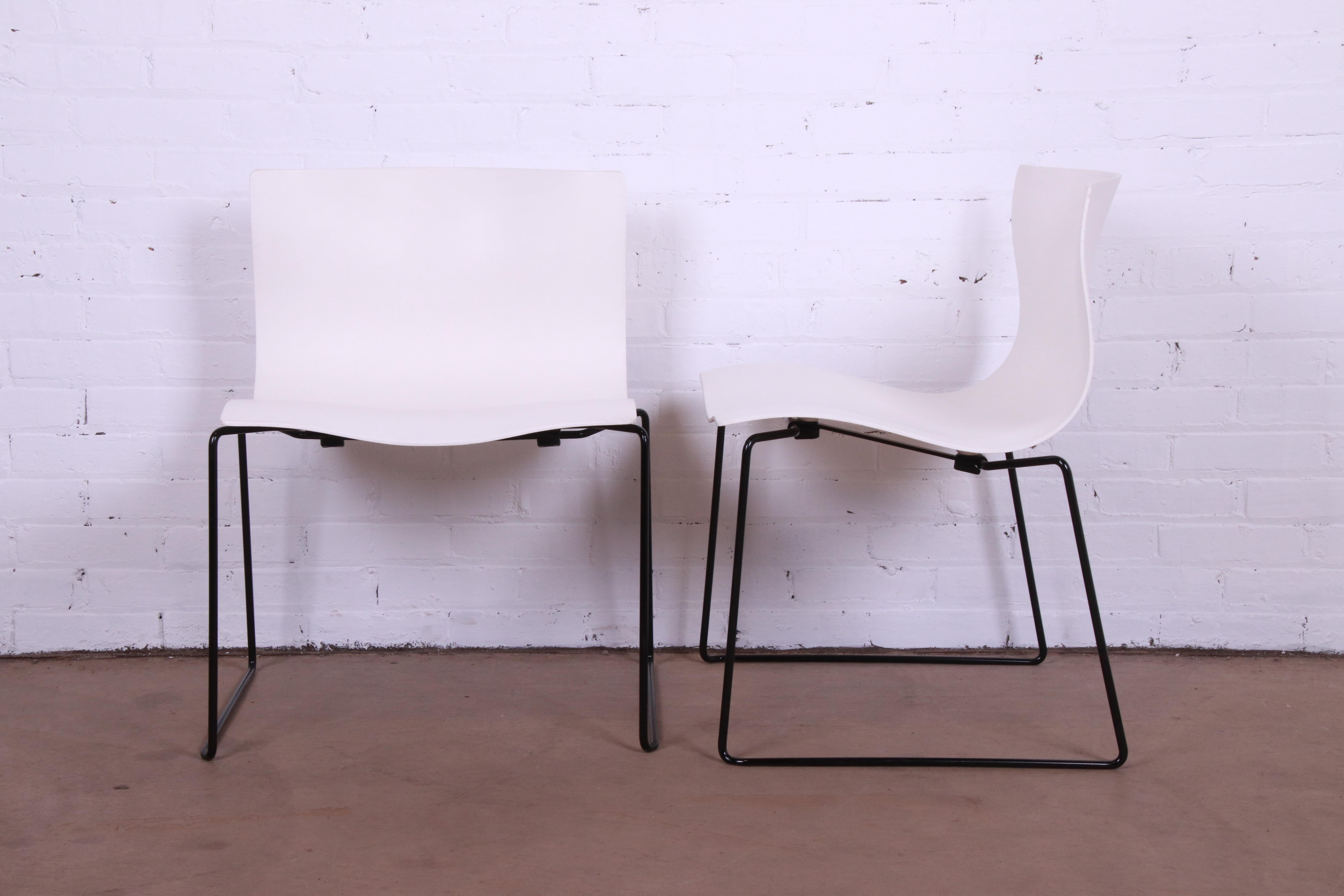 Steel Massimo Vignelli for Knoll Postmodern Handkerchief Chair, 29 Available For Sale