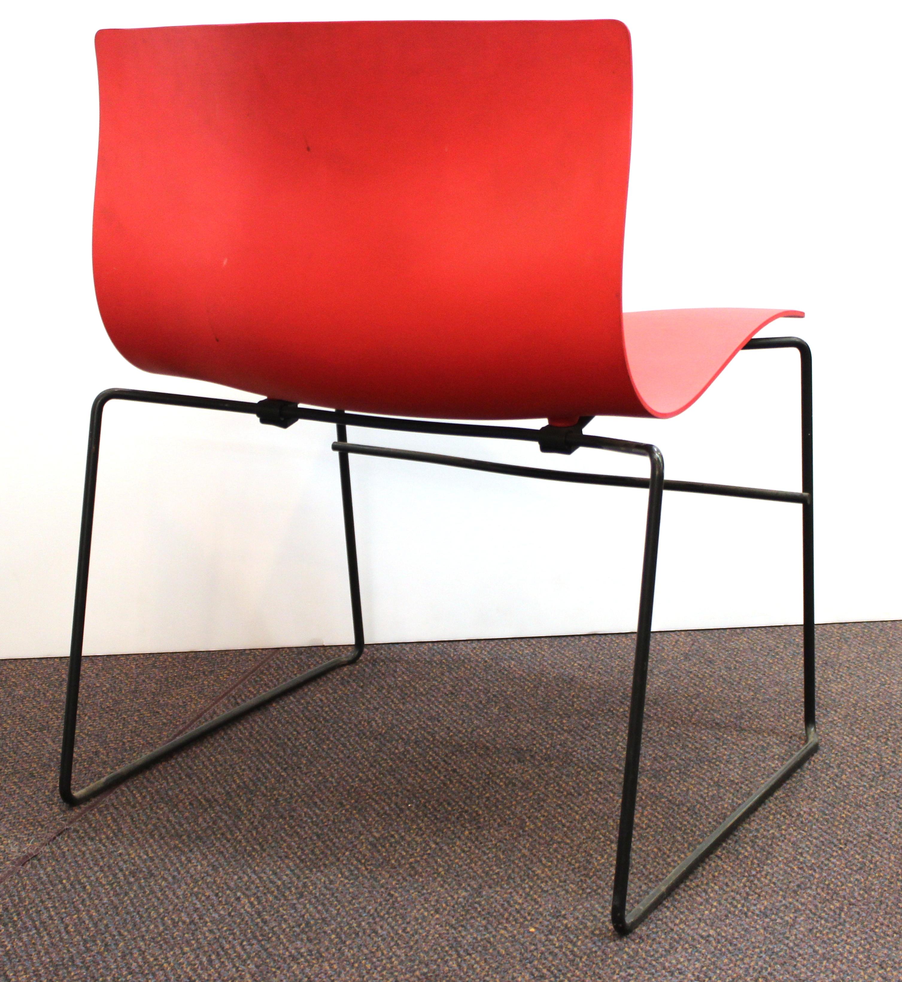 Post-Modern Massimo Vignelli for Knoll Postmodern Handkerchief Chair