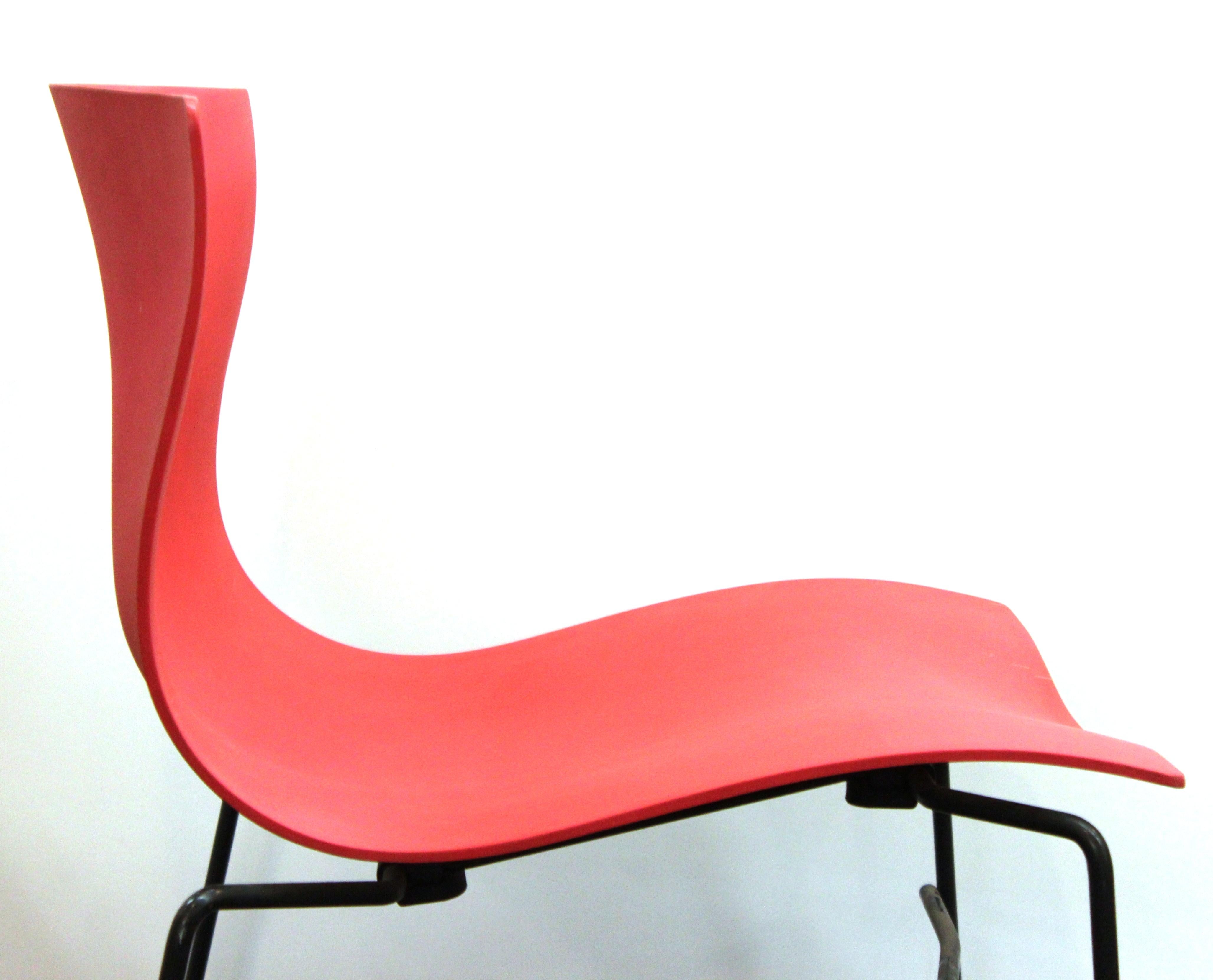 Late 20th Century Massimo Vignelli for Knoll Postmodern Handkerchief Chair
