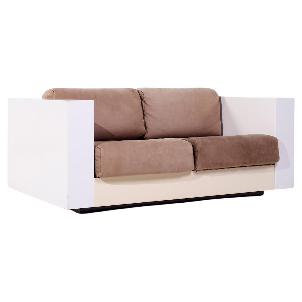 Massimo Vignelli for Poltronova Saratoga Mid Century Settee Sofa