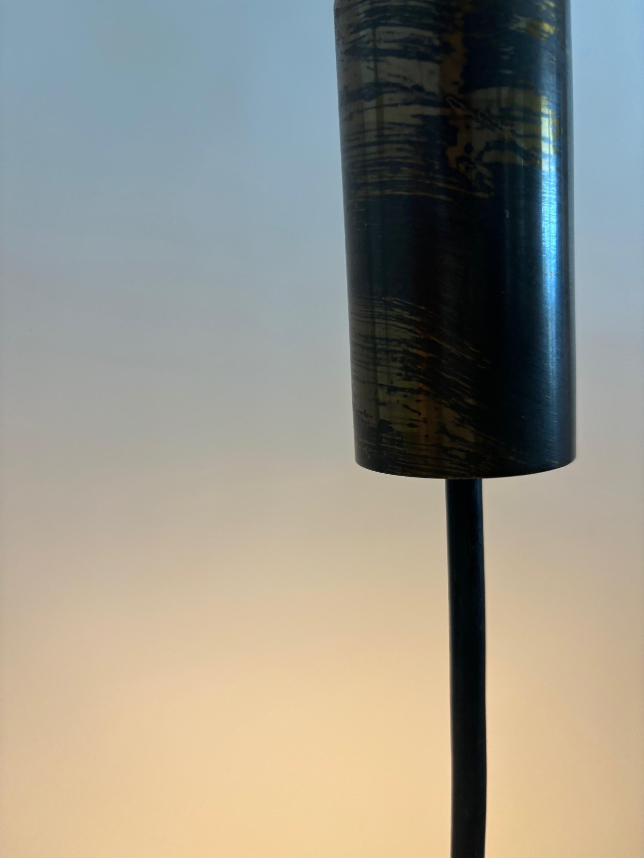 Massimo Vignelli for Venini Multi-colored Mid-Century Glass pendant lamp, Italy in vendita 1