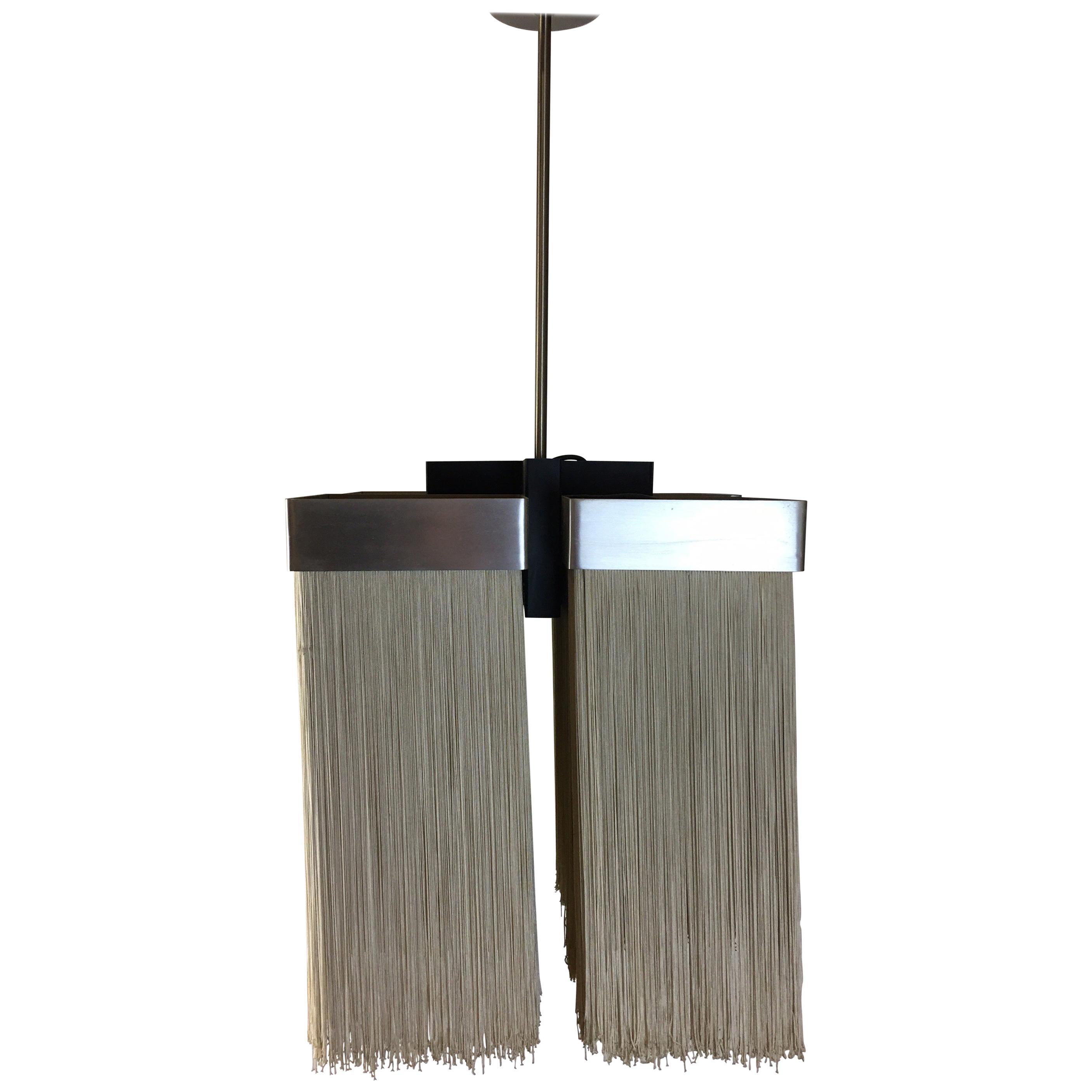 Massimo Vignelli Fringe Chandelier for Arteluce 1964 Model 2049/4