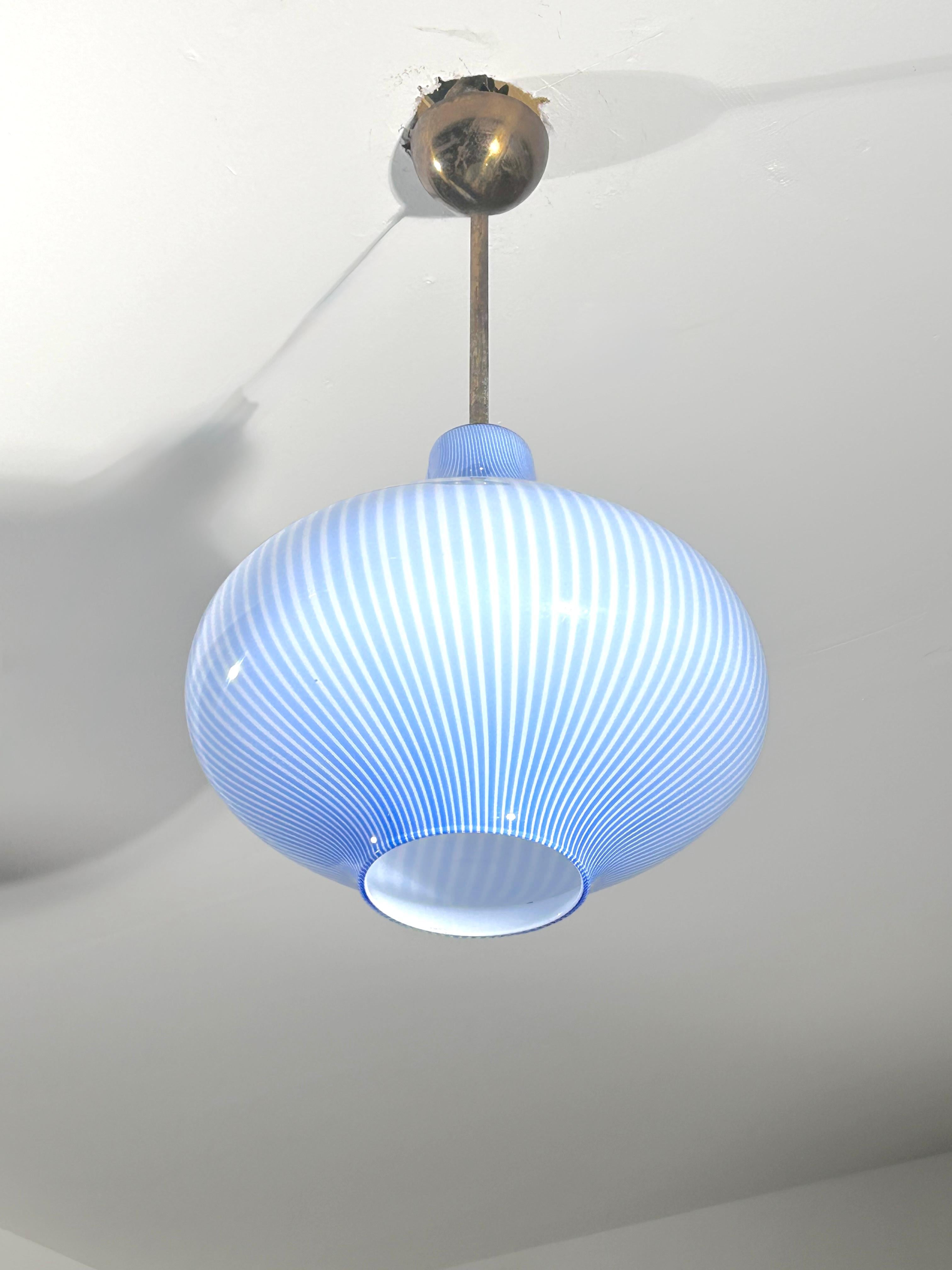 Massimo Vignelli, Paolo Venini, Lampada a sospensione, prod. venini anni 50 In condizioni ottime in vendita a Rivoli, IT