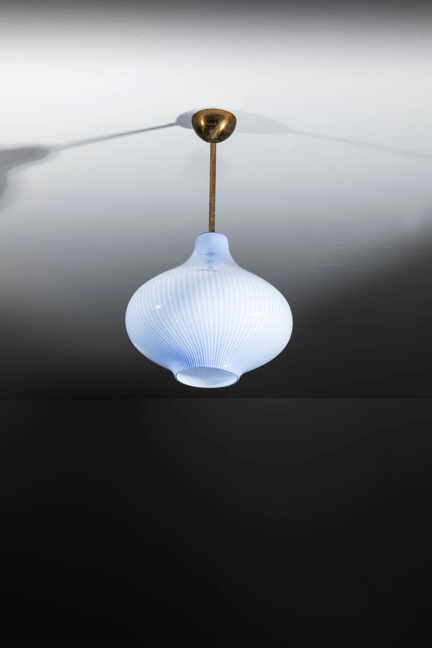 Ottone Massimo Vignelli, Paolo Venini, Lampada a sospensione, prod. venini anni 50 in vendita