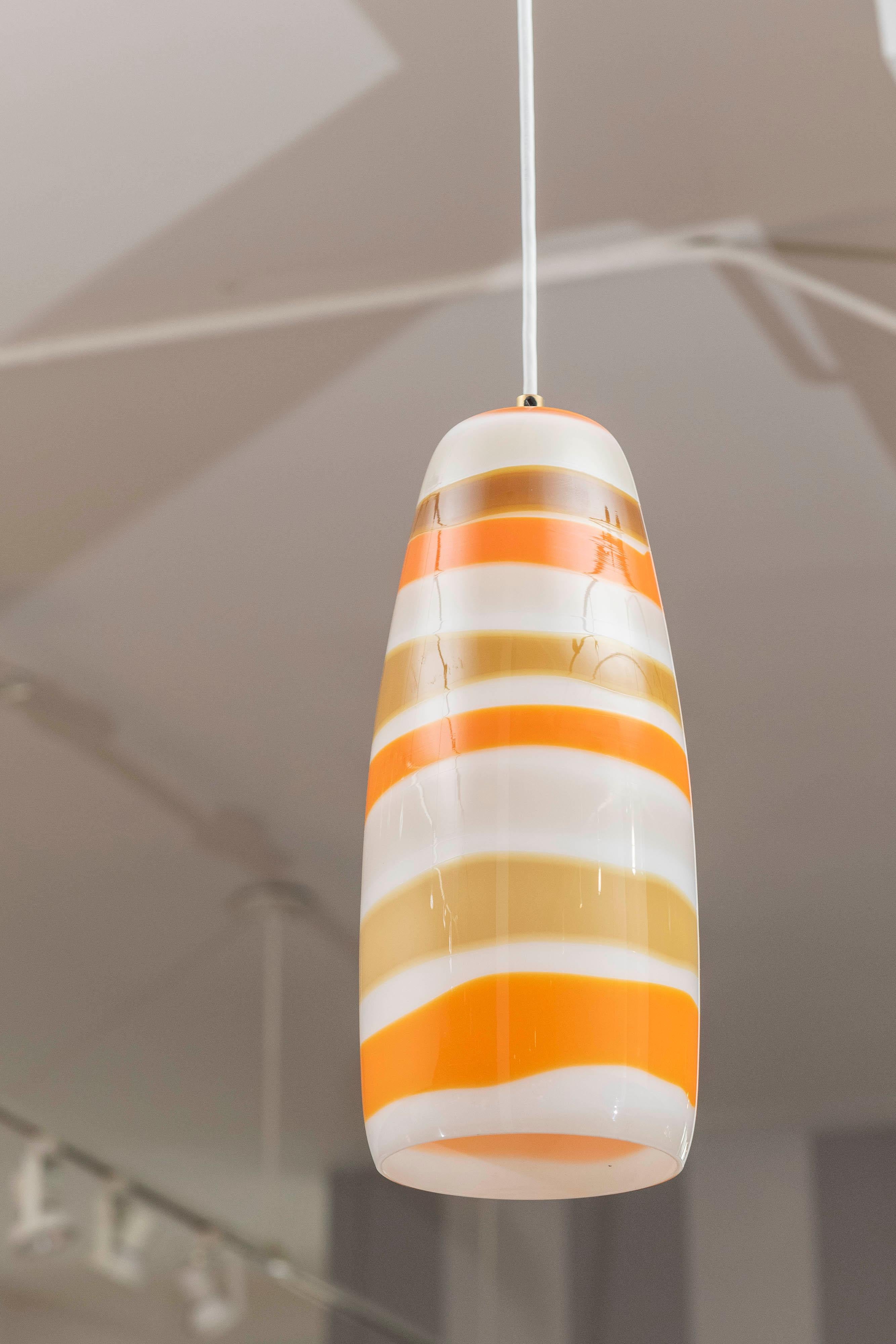 Verre d'art Lampe à pied Massimo Vignelli pour Venini en vente