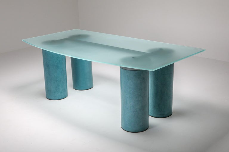 Italian Massimo Vignelli 'Serenissimo' Table Desk for Acerbis