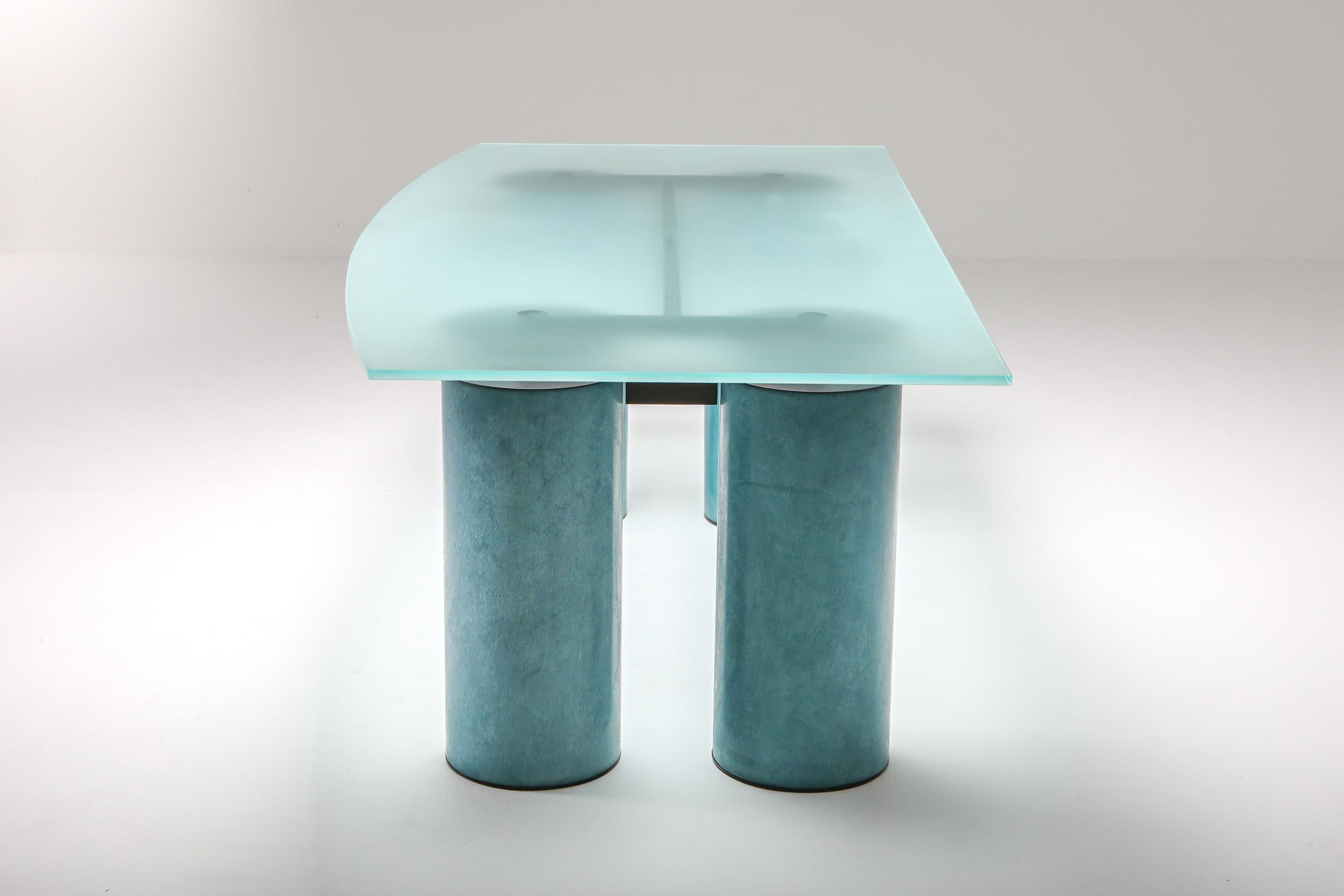 Massimo Vignelli 'Serenissimo' Table Desk for Acerbis In Excellent Condition In Antwerp, BE