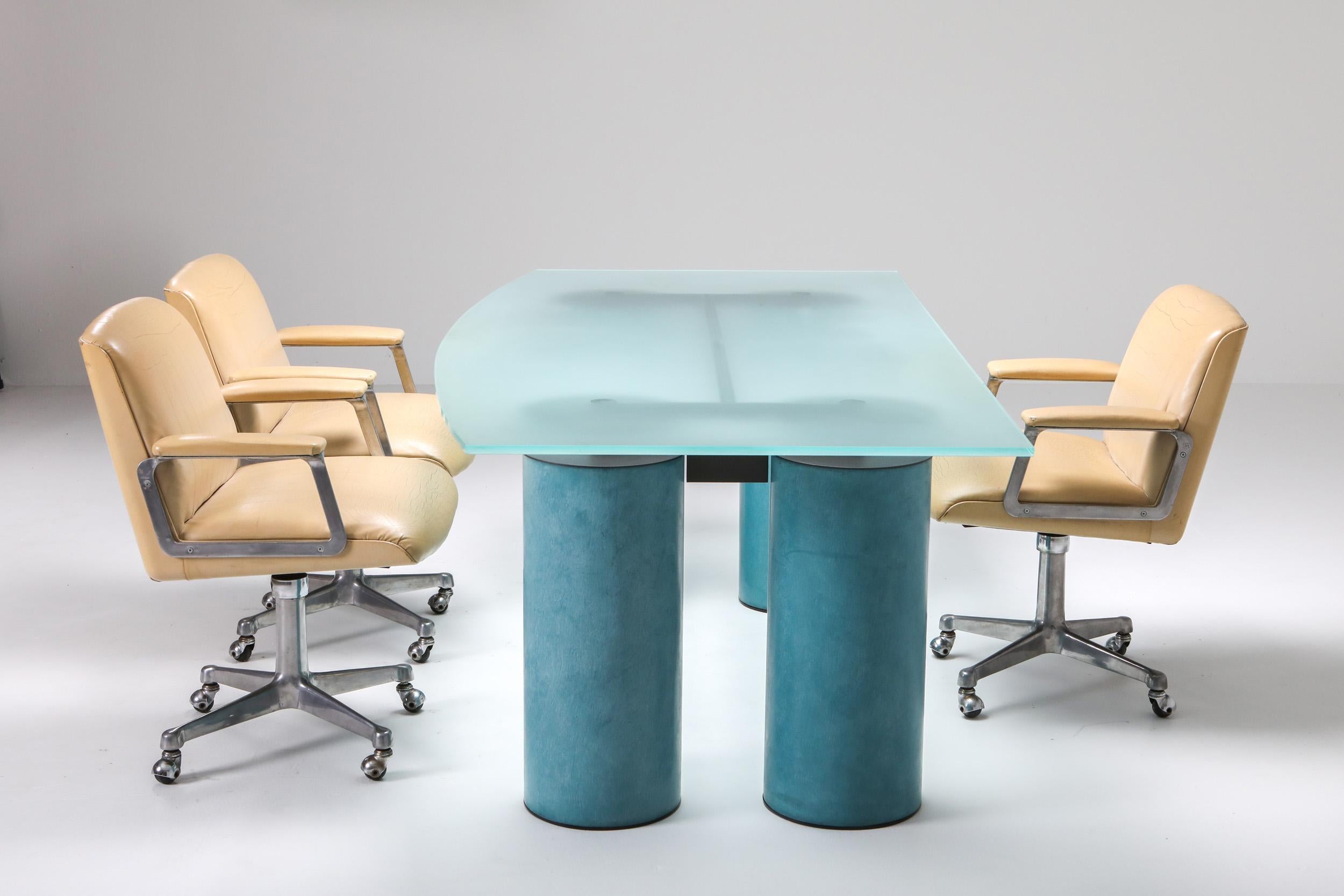 Massimo Vignelli 'Serenissimo' Table Desk for Acerbis 1