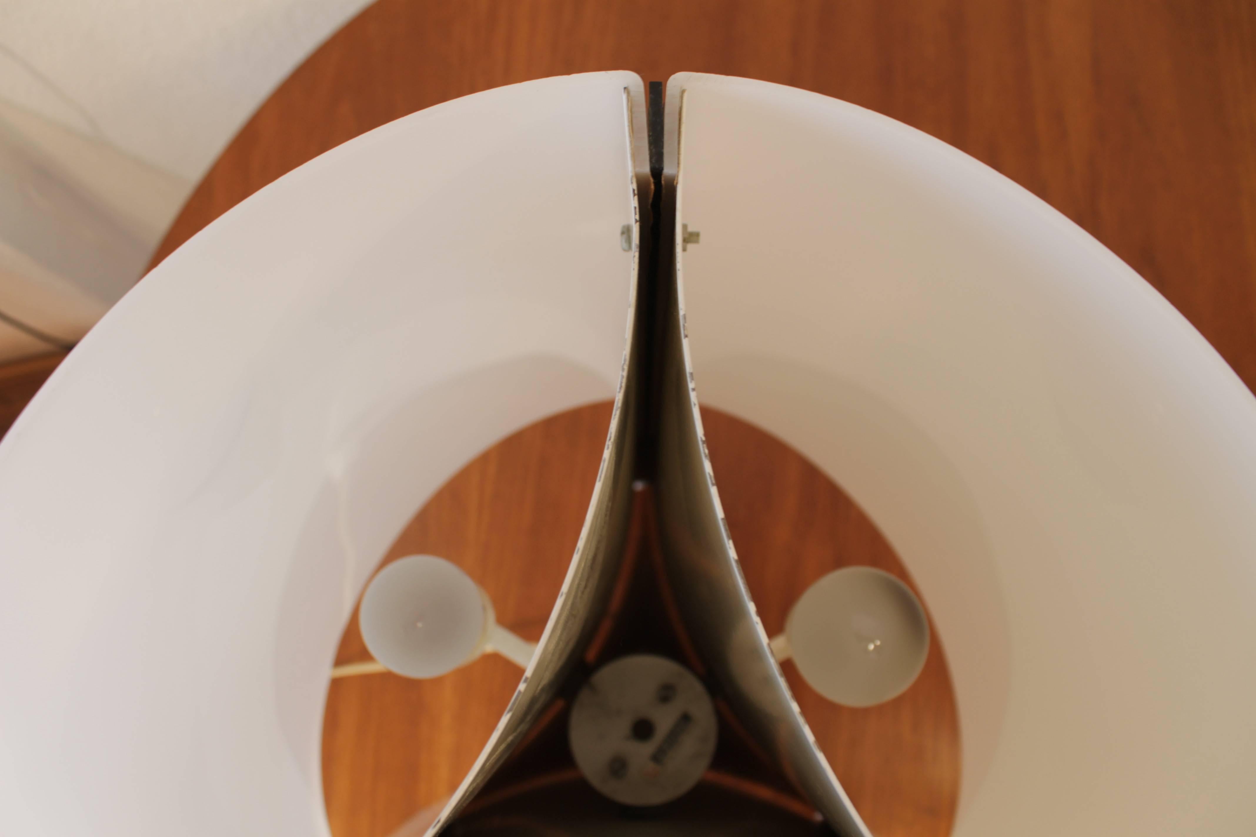 Acrylic Massimo Vignelli Table Lamp For Sale