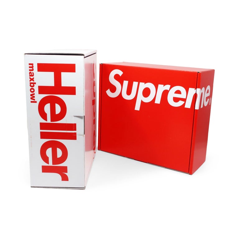 Massimo Vignelli x Supreme x Heller Bowls, Red, White, 1964