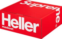 Massimo Vignelli x Supreme x Heller Schalen, Rot, Weiß, 1964, Frühjahr 2023.