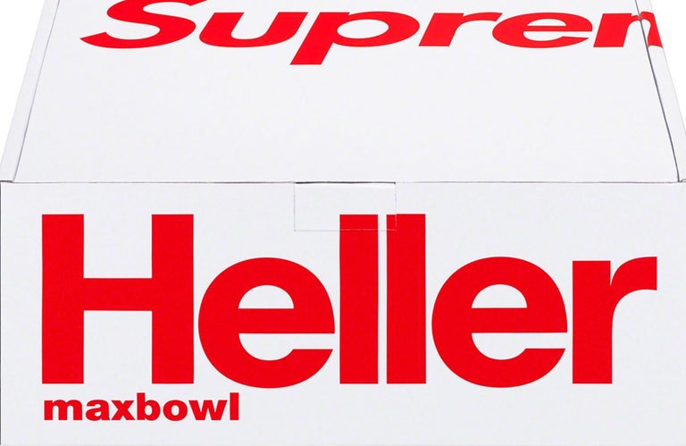 Massimo Vignelli x Supreme x Heller Bowls, Red, White, 1964
