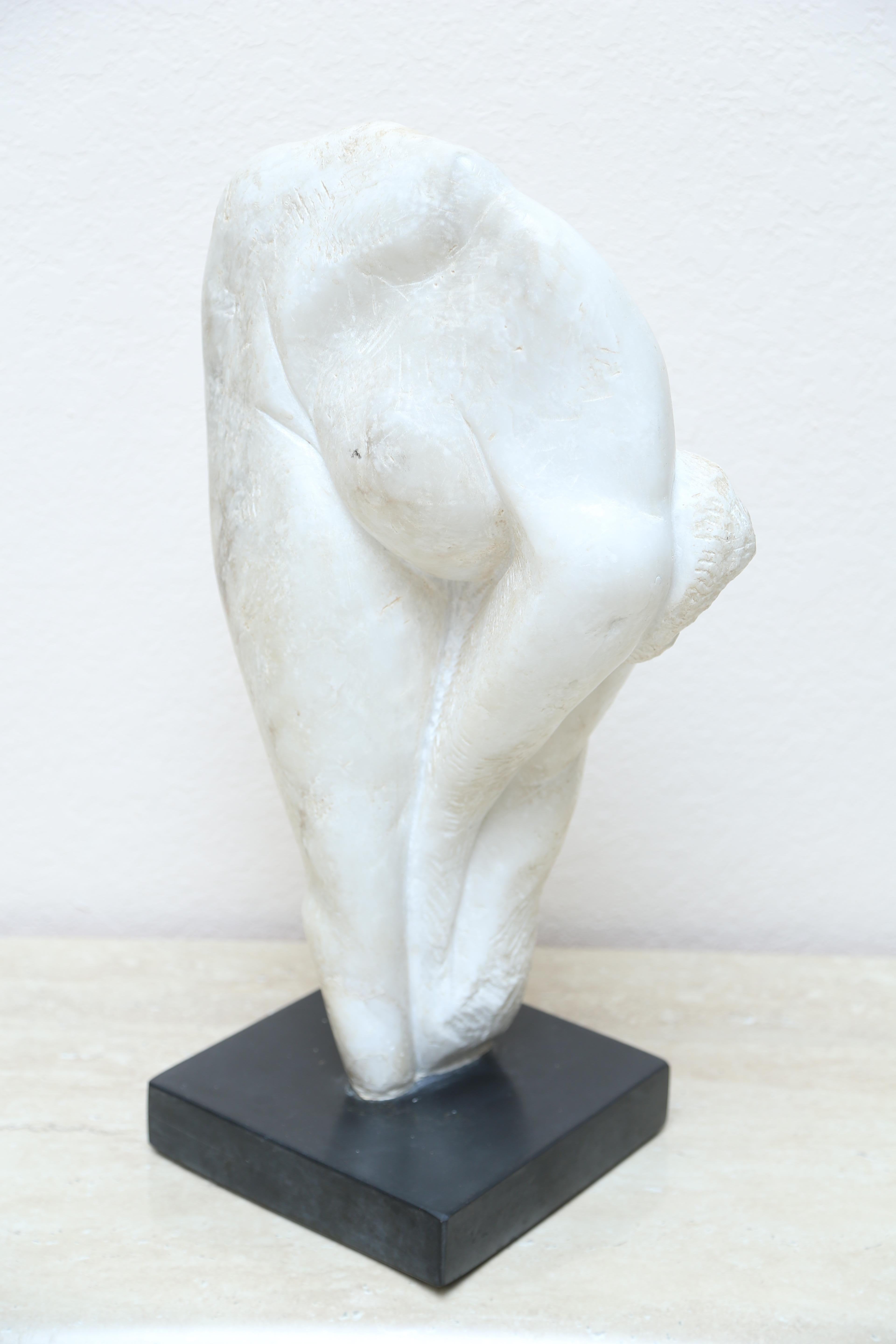 Massimo Villani Carrara marble sculpture For Sale at 1stDibs