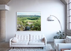 Gulpiyuri - large scale landscape photograph by Massimo Vitali (artist framed)