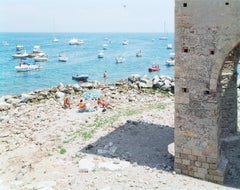 Meloria - large scale photograph of Mediterranean beach scene (artist framed)
