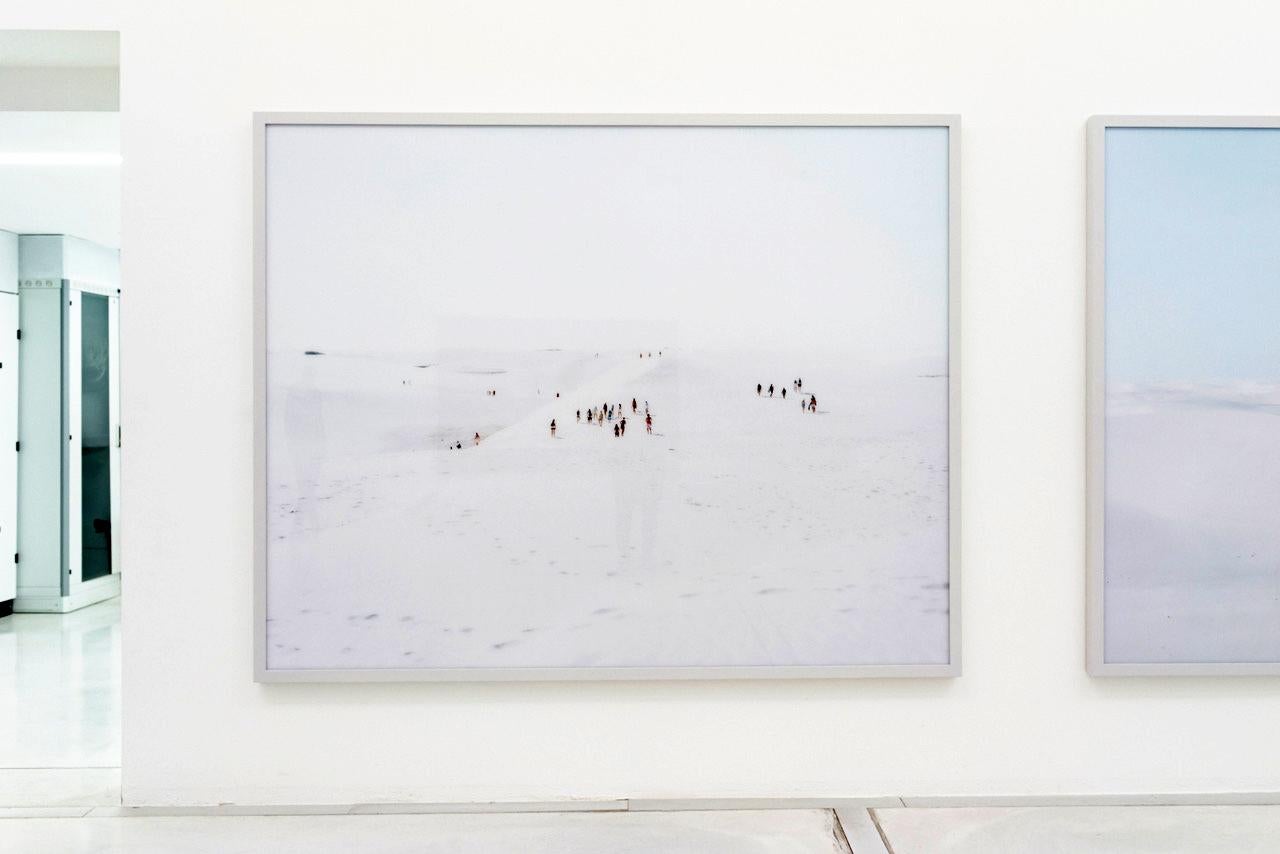 Porto Miggiano (encadré) - photographie à grande échelle de la plage de la Méditerranée italienne  en vente 8