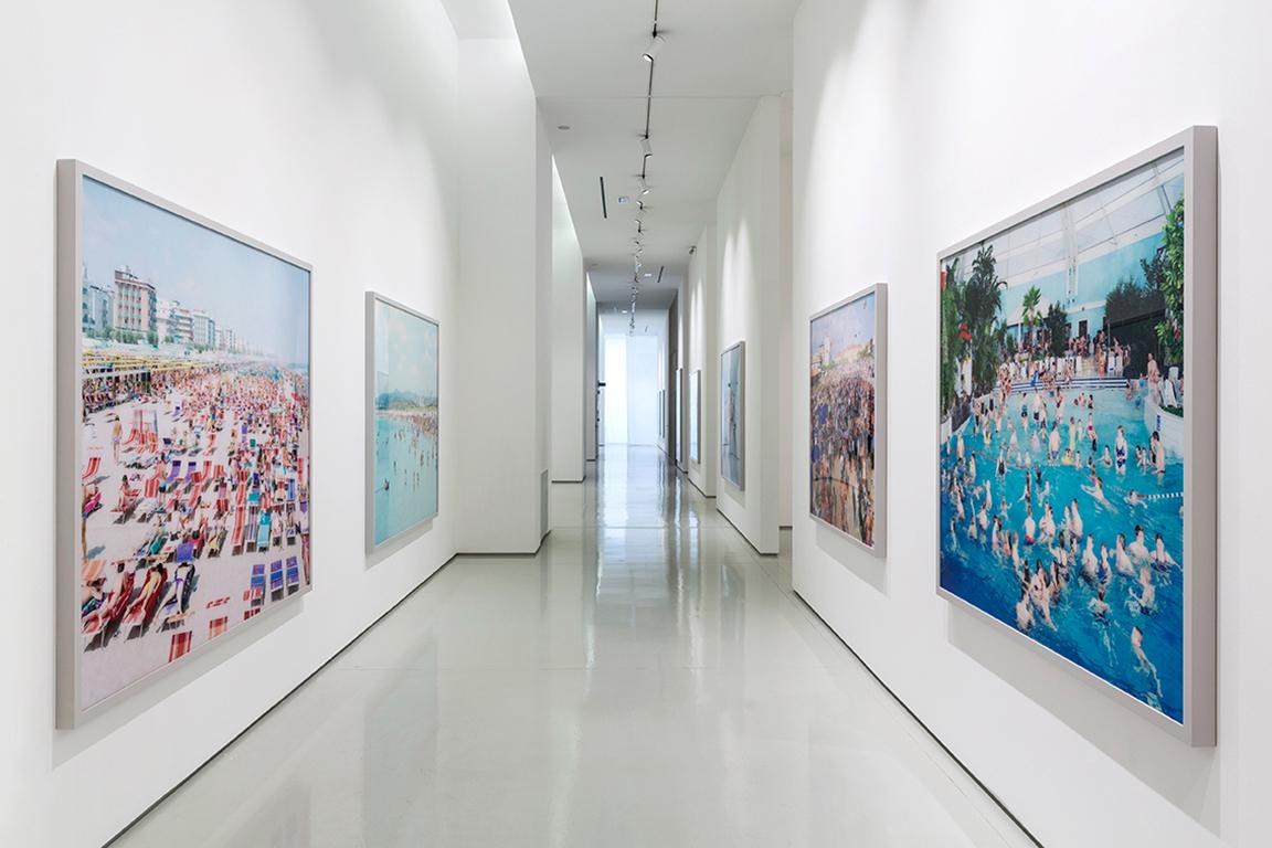 Porto Miggiano (encadré) - photographie à grande échelle de la plage de la Méditerranée italienne  en vente 1