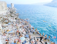 Porto Miggiano (artist framed) - large scale photograph of Mediterranean beach 