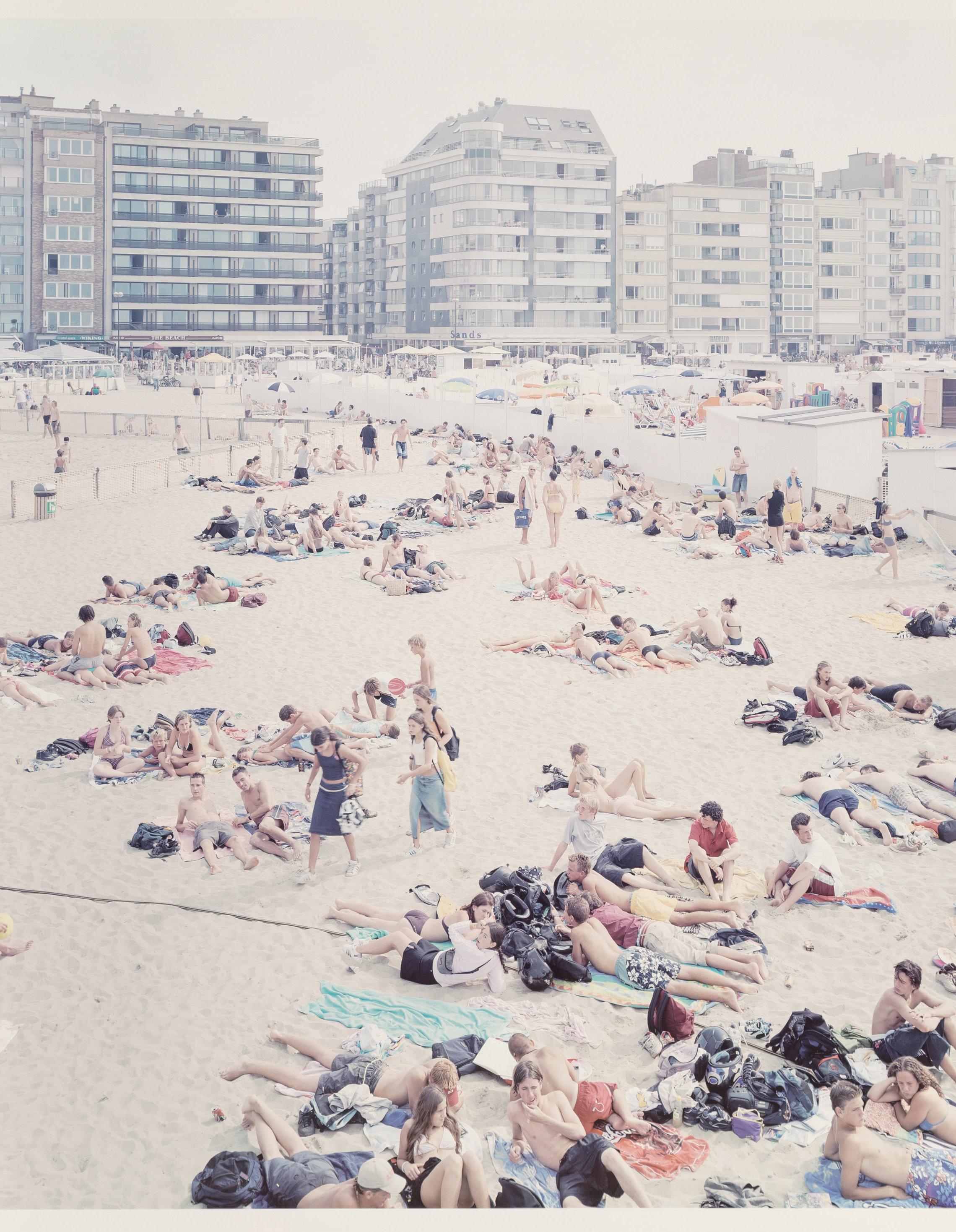 Massimo Vitali 'Knokke Beach' Artist's Proof Limited Edition Print