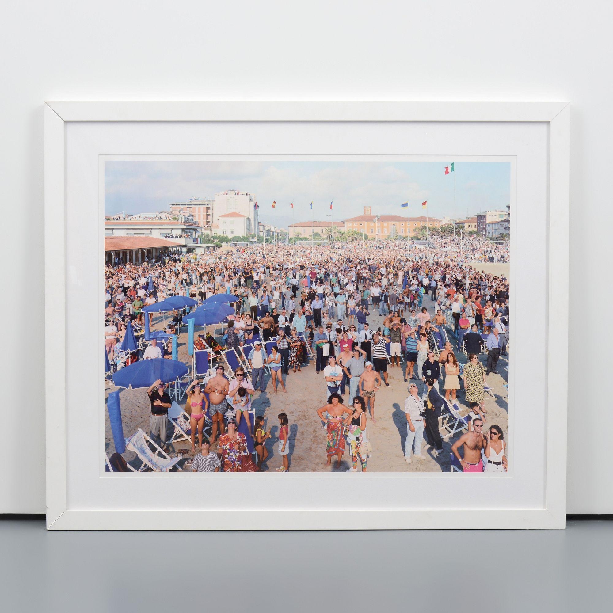 Massimo Vitali VIAREGGIO AIR SHOW Lithograph, 26