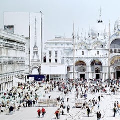 Massimo Vitali - Venezia San Marco - Offset Photolitograph - Limited Edition