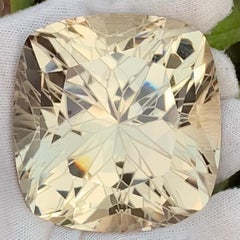 Massive 1615 Carats Golden Natural Topaz Flower Cushion Cut Loose Gemstone