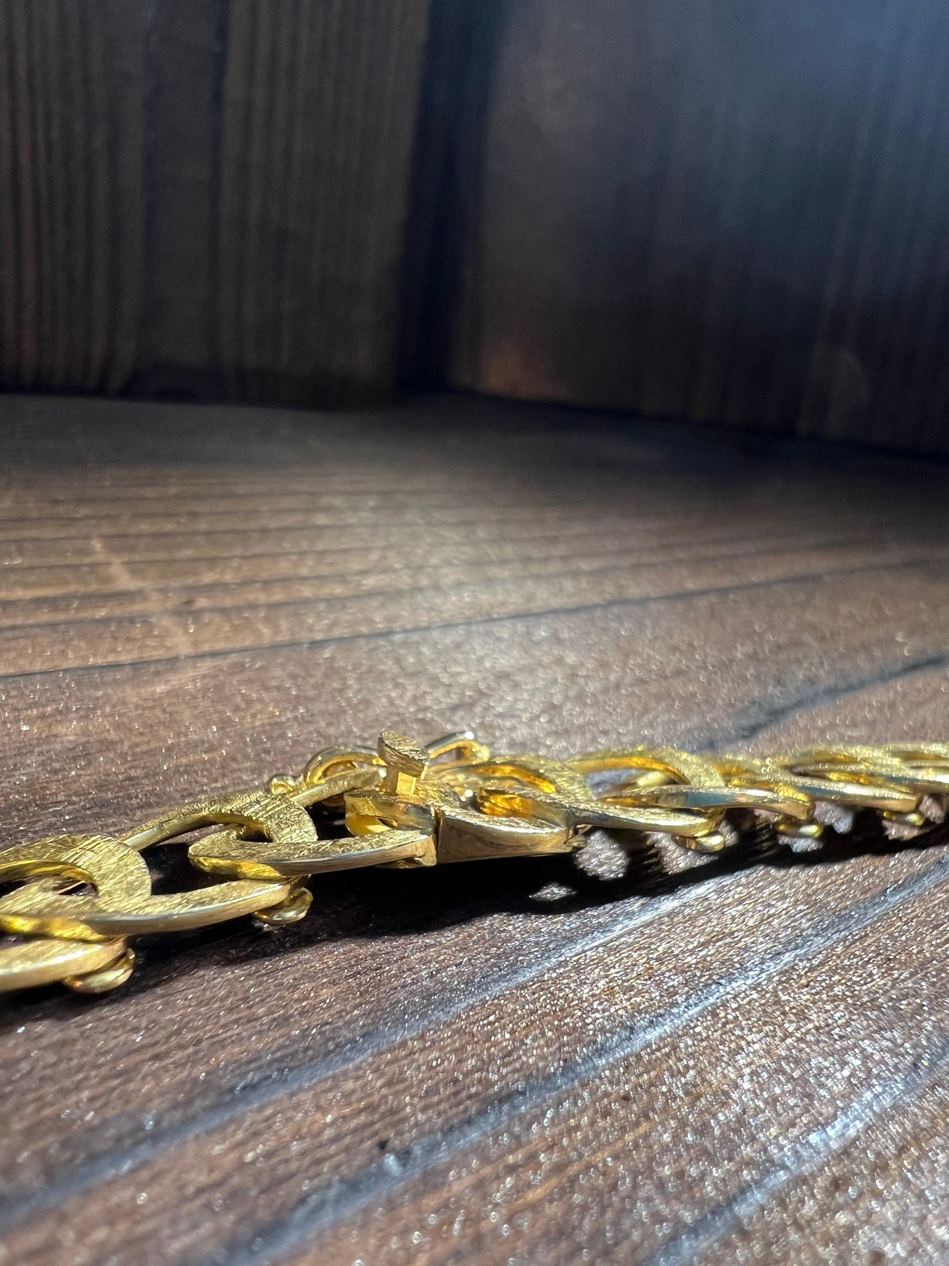 Massive 18k Goldkette 75g handgemacht in vendita 6