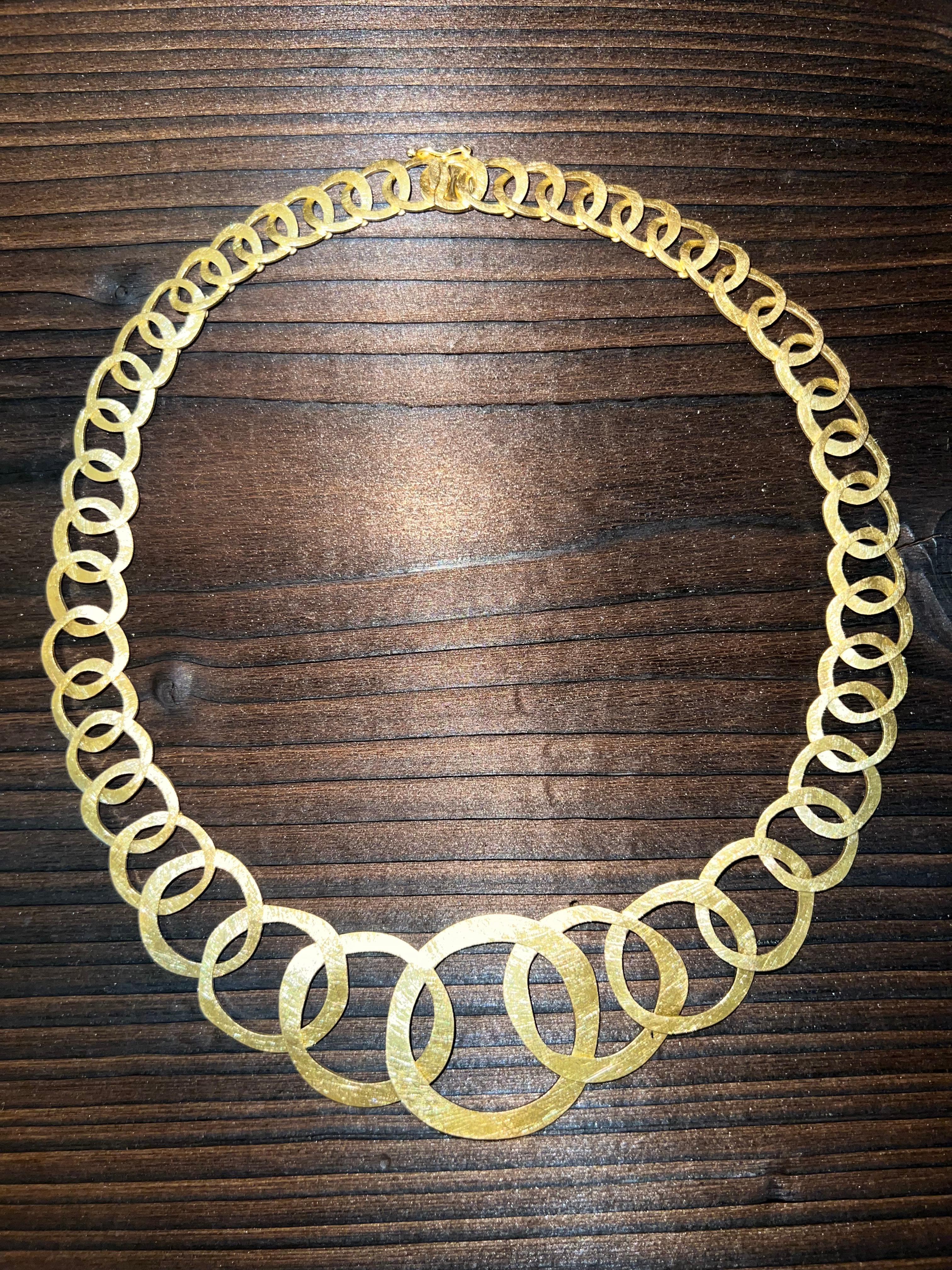 Artigiano Massive 18k Goldkette 75g handgemacht in vendita
