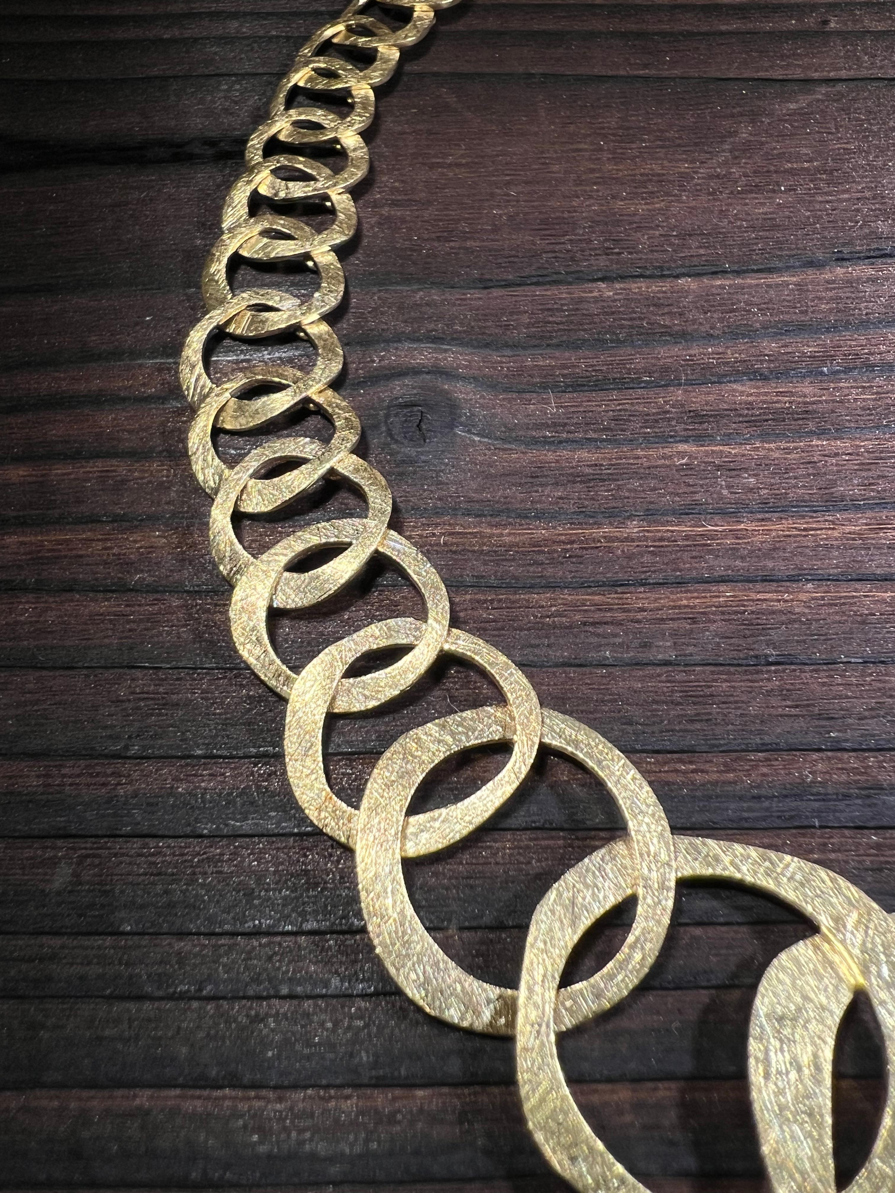 Massive 18k Goldkette 75g handgemacht In condizioni Nuovo in vendita a Spiez, CH