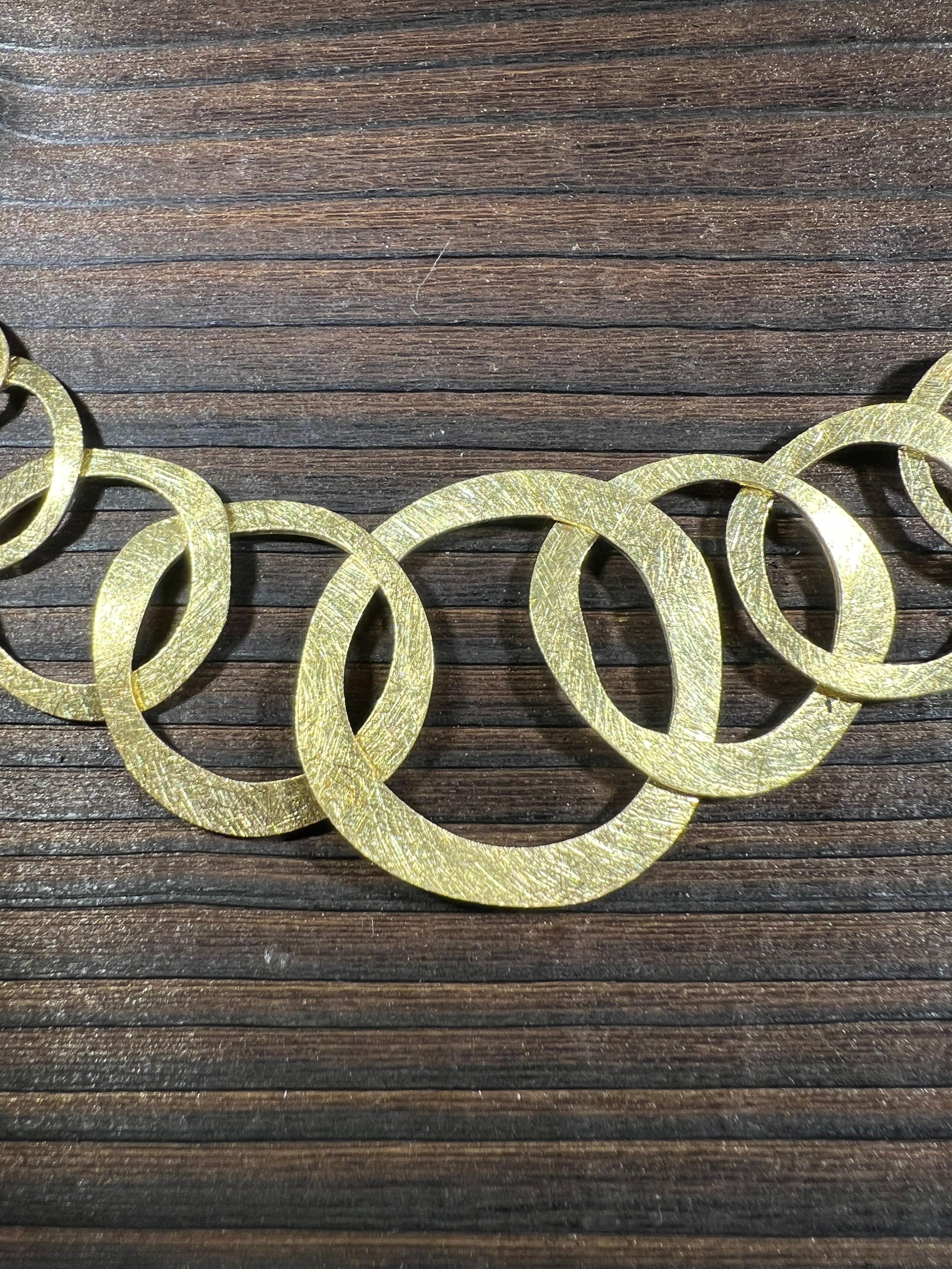 da uomo o donna Massive 18k Goldkette 75g handgemacht in vendita