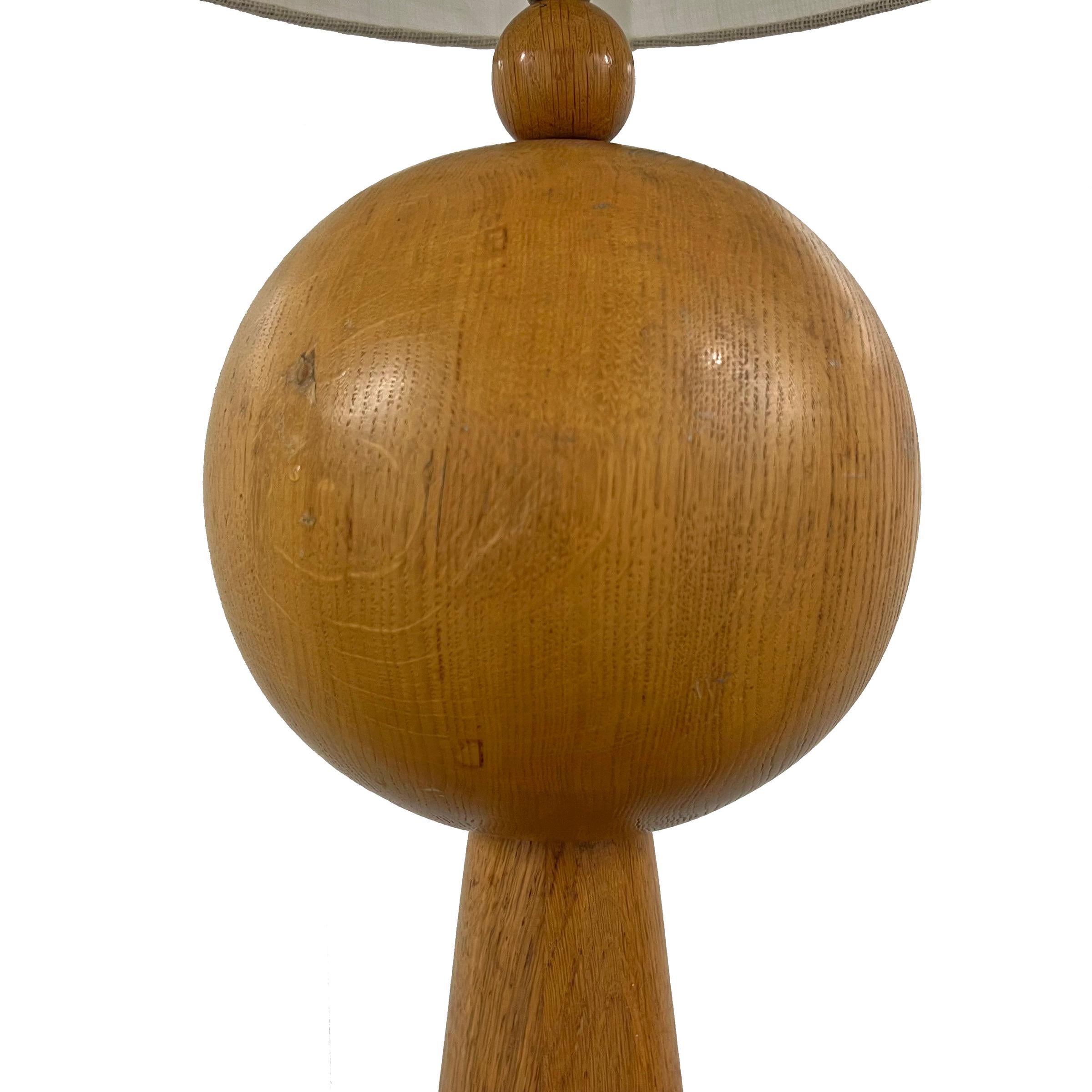 Massive 1950s French Modernist Lamp 1