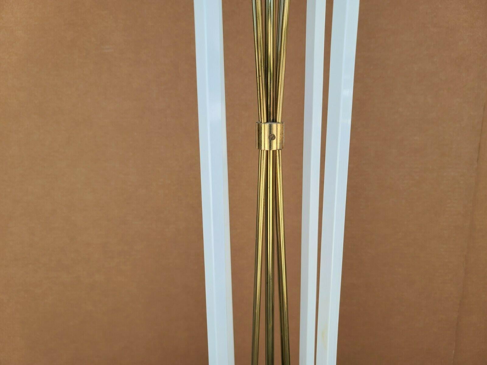 Late 20th Century Massive 1970's Reggiani Italian Style Torchiere Floor Lamps, A Pair For Sale