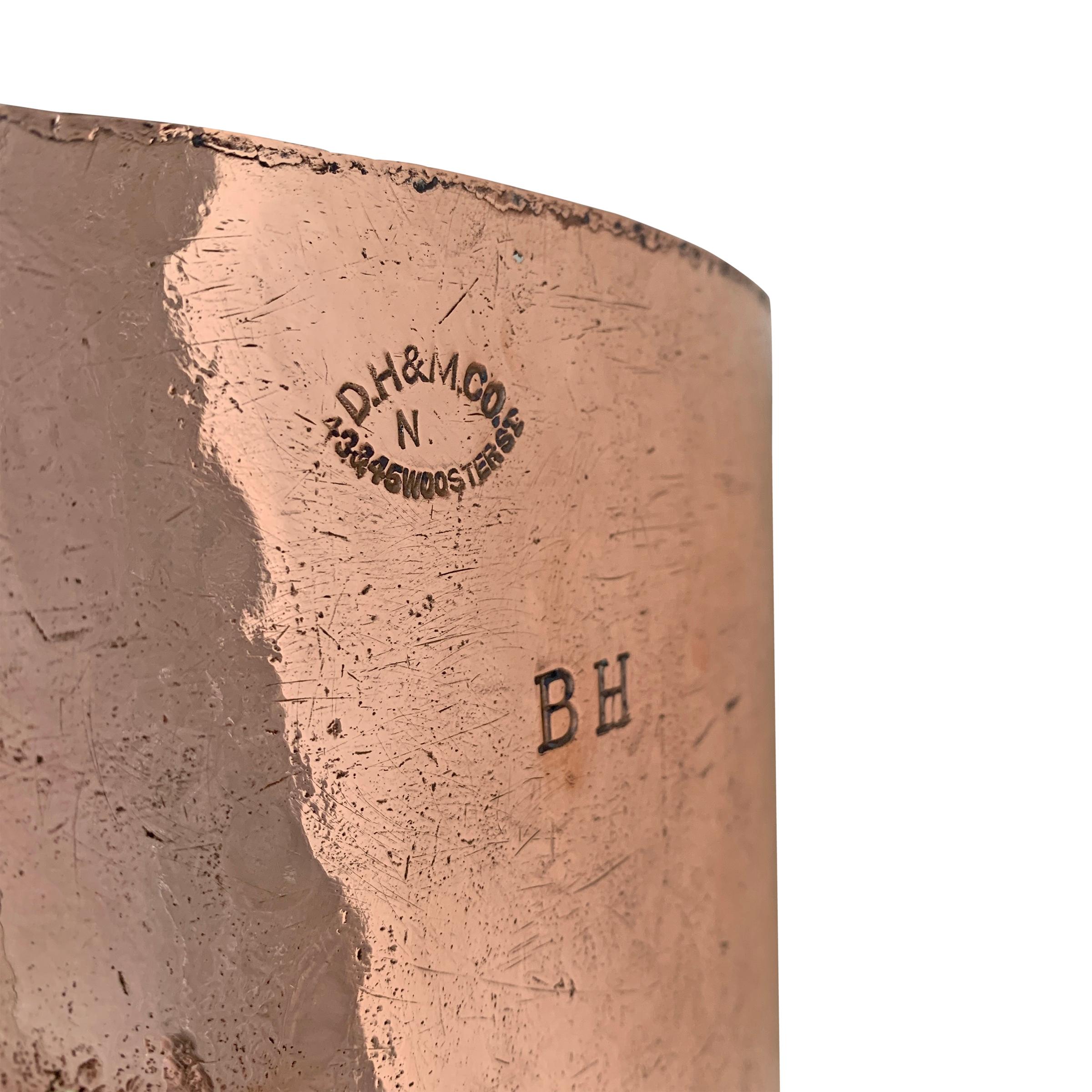 Massive 19th Century American Duparquet 34-Quart Copper Pot 10