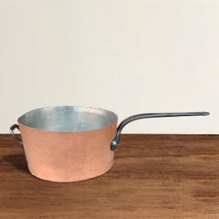 Massive 19th Century American Duparquet 34-Quart Copper Pot