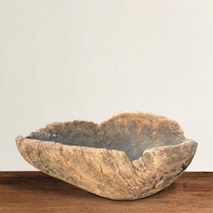 Massive 19th Century Burl Wood Bowl