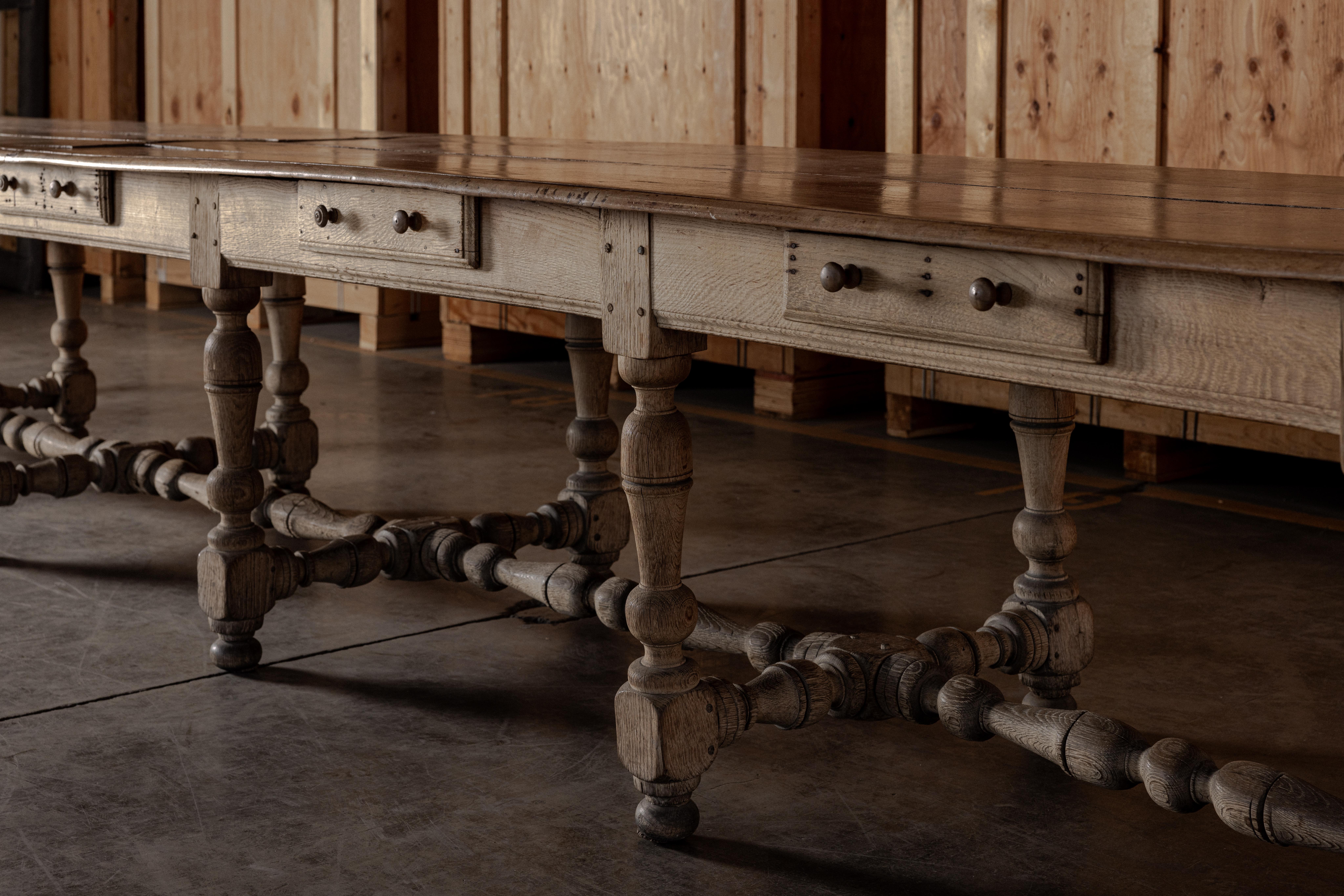 Massive 19th Century French Dining Table For Sale 1