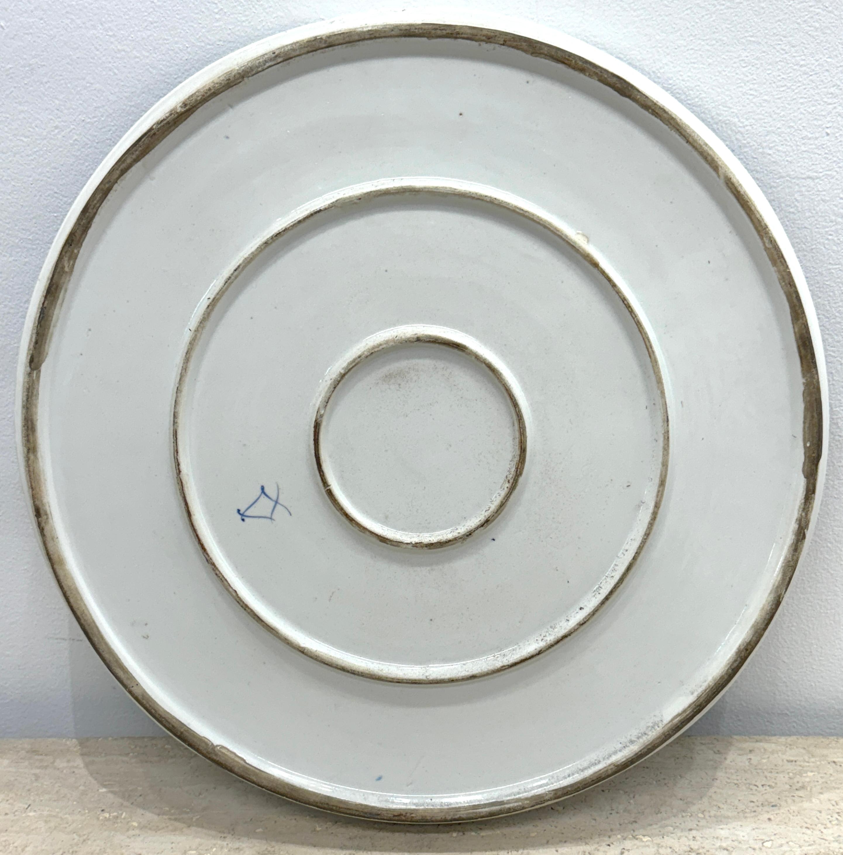 Massive 19th Century Sèvres Porcelain 'Labors of Cupid' Circular Tray For Sale 13