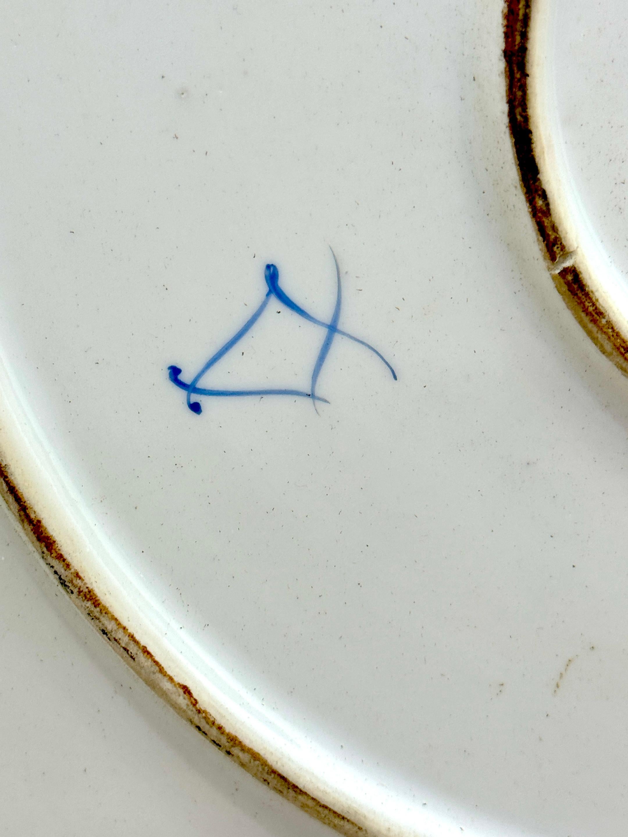 Massive 19th Century Sèvres Porcelain 'Labors of Cupid' Circular Tray For Sale 14