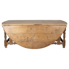 Massive 20th Century English Arts and Crafts Dining Table