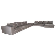 Massive 5 Piece Modular Sectional Sofa by Minotti