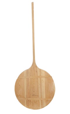 Massive 7 foot 19th century Scandinavian pine dough board