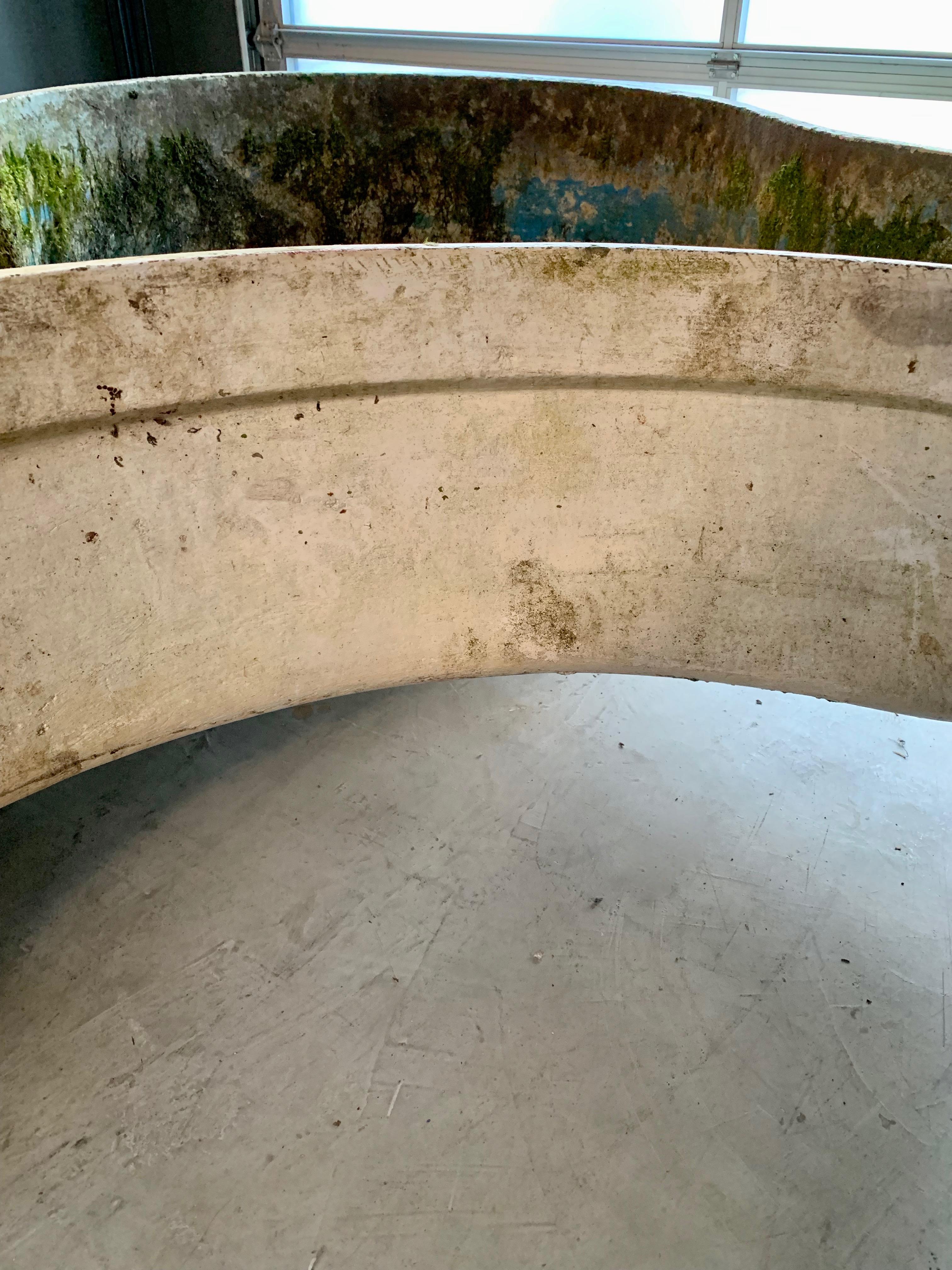 Mid-20th Century Willy Guhl Massive Concrete Pond For Sale